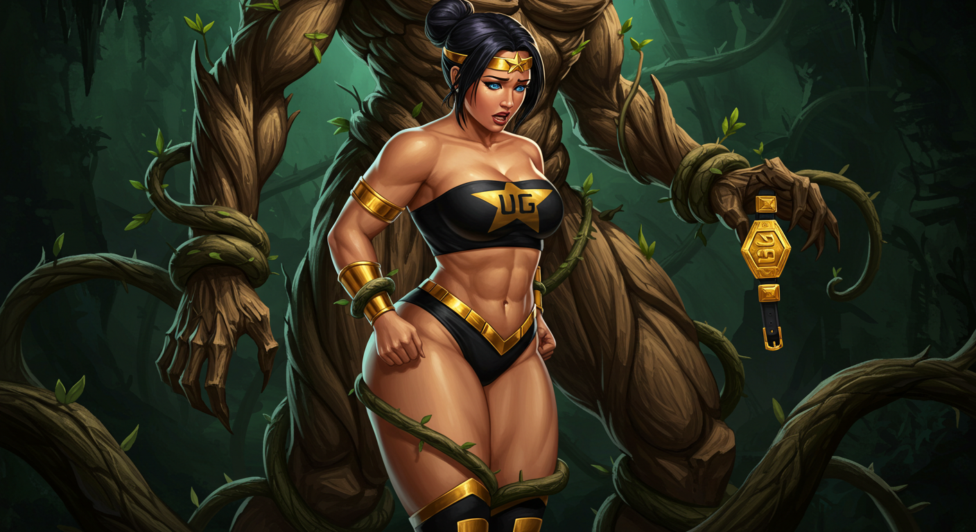 UltraGirl Entangled in the Everglades.png