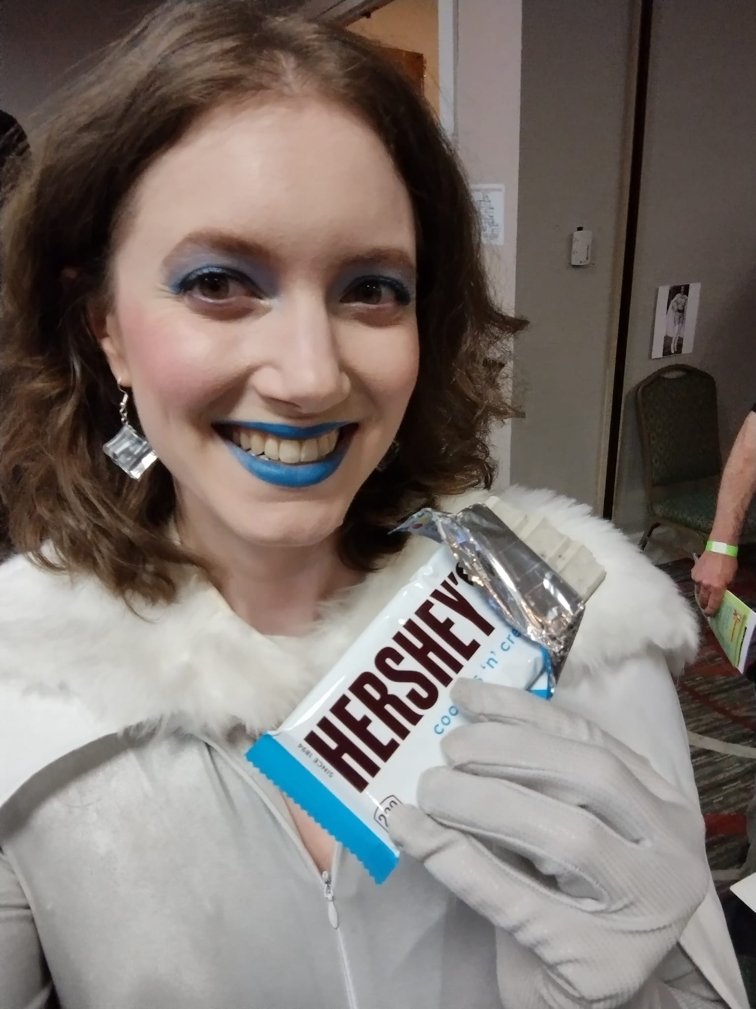arctica with hershey bar at hershey con.jpg